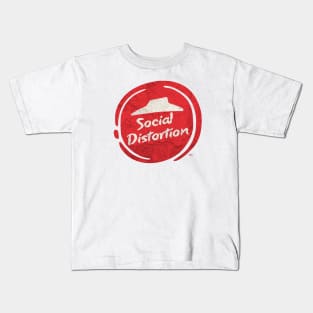 Cosplay Parody Pizza Hut Vintage Music Lovers - Social Distortion Kids T-Shirt